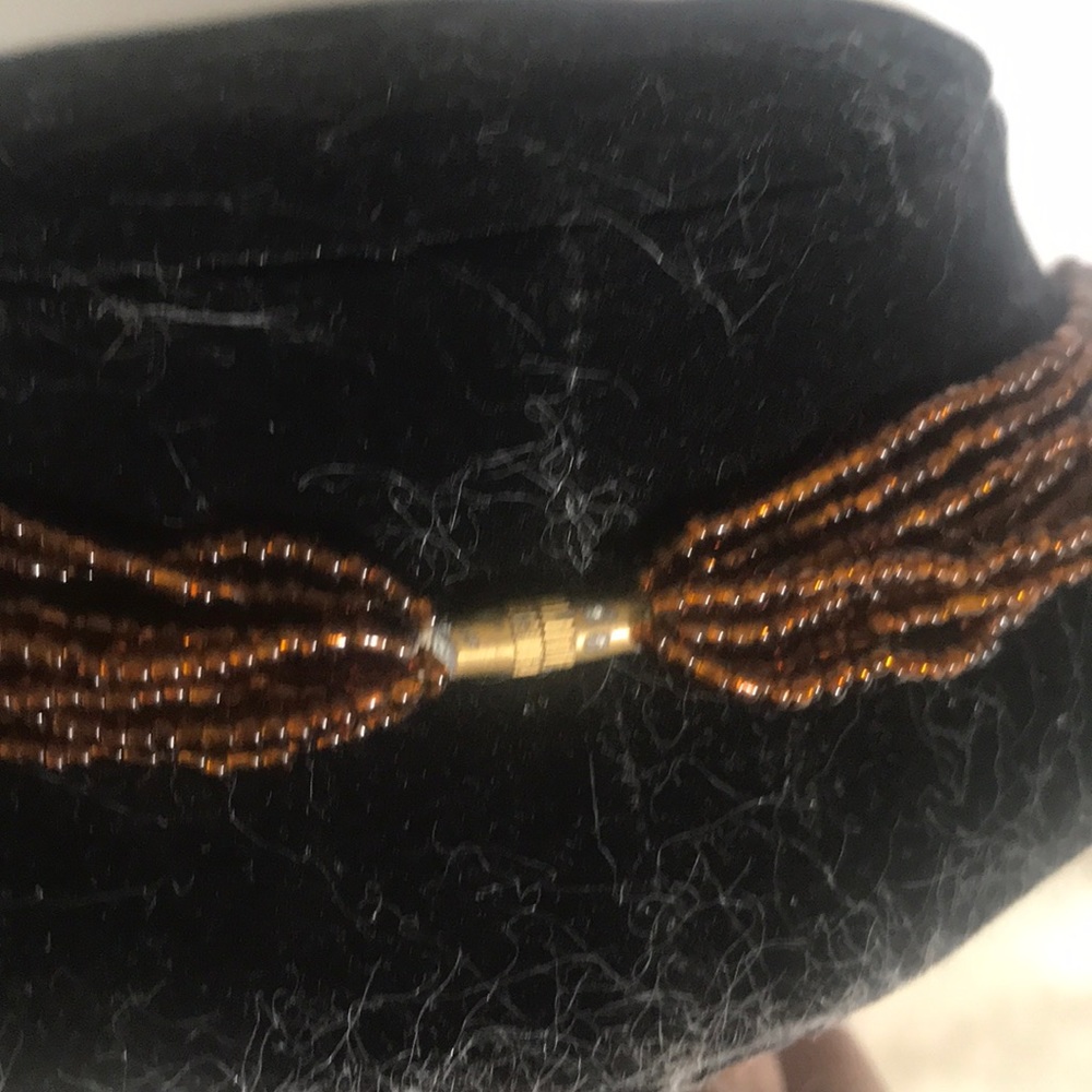 “BROWN BEAD” Boho Style Necklace. - Picture 5 of 8